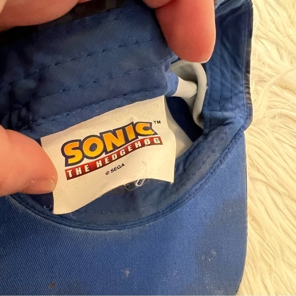 Sonic the Hedgehog Kids Hat Gray Blue - Picture 8 of 8